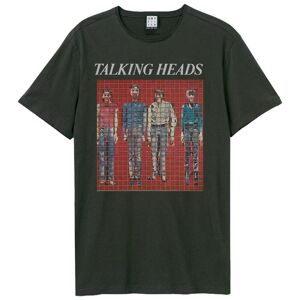 Talking Heads Buildings And Food Amplified Vintage Charcoal Small T Shirt