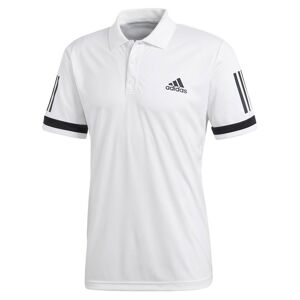 Adidas Kortærmet Poloshirt Club 3 Stripes Hvid XS Mand