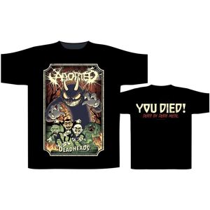 ABORTED - DEADHEADS T-SHIRT (LARGE)