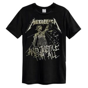 Metallica And Justice For All Amplified Vintage Black XX Large T Shirt