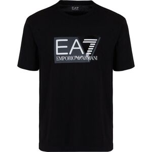 Giorgio Armani Ea7 Emporio Armani Kortærmet T-shirt 3dpt81 Sort S Mand