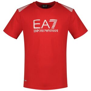 Giorgio Armani Ea7 Emporio Armani Kortærmet T-shirt 3dpt29 Rød M Mand