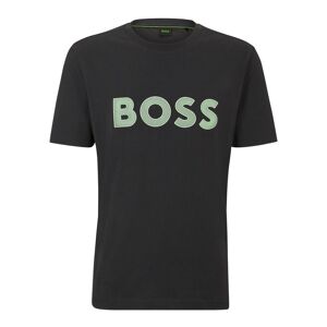 Boss Kortærmet T-shirt 1 10258989 Sort M Mand