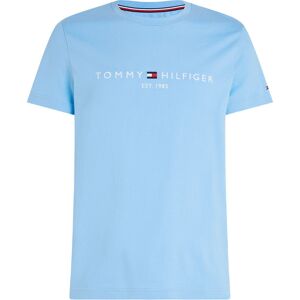 Tommy Hilfiger Kortærmet T-shirt Logo Blå 2XL Mand