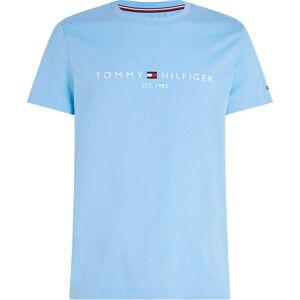 Tommy Hilfiger Kortærmet T-shirt Logo Blå XS Mand