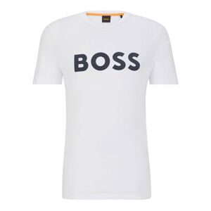 Boss Kortærmet T-shirt Thinking 1 10246016 Grå 2XL Mand