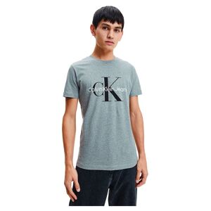 Calvin Klein Jeans Kortærmet T-shirt Core Monogram Slim Blå S Mand