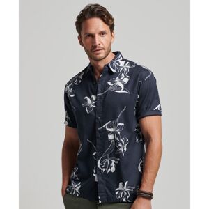 Superdry Kortærmet Skjorte Vintage Hawaiian Blå 3XL Mand