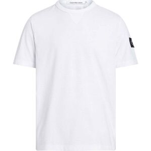 Calvin Klein Jeans Kortærmet T-shirt Badge Regular Hvid M Mand