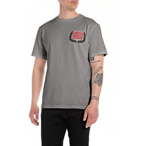 Replay Kortærmet T-shirt M6765.000.22662 Grå S Mand