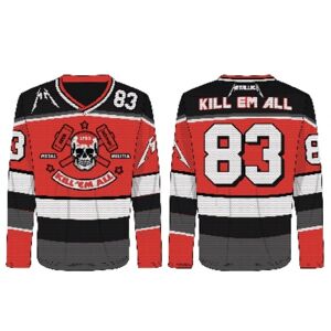 Metallica: Kill 'Em All 83 - Amplified Hockey Jersey Medium