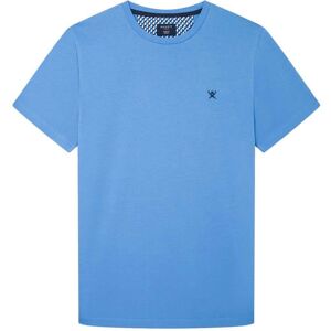 Hackett Swim Trim Logo T-shirt Med Korte ærmer Blå L Mand