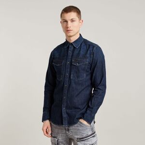 G-star Lang ærmet Skjorte D24853-d252 Slim Fit Blå S Mand