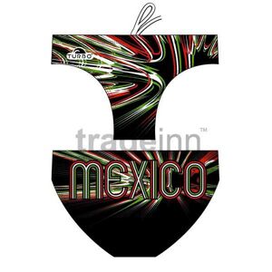 Turbo Svømning Kort Mexico Sort 2XL Mand