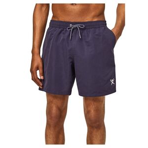 Hackett Svømmeshorts Logo Solid Blå XL Mand