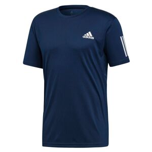 Adidas Kortærmet T-shirt Club 3 Stripes Blå XS Mand