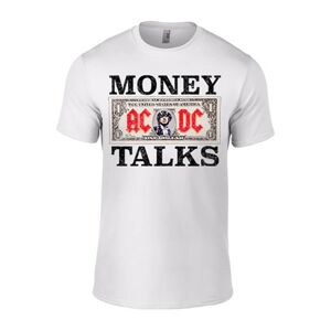 AC/DC Money Talks mens t-shirt White