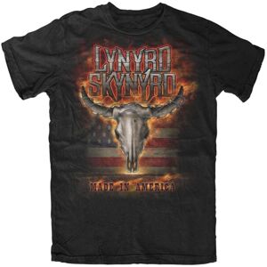 Lynyrd Skynyrd - Flaming Skull  T-Shirt