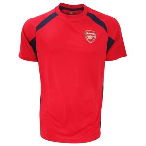 Arsenal FC Herre Official Football Crest Panel T-Shirt