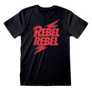 David Bowie Unisex T-shirt til voksne Rebel Rebel Rebel