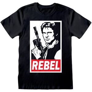 Star Wars Unisex T-shirt til voksne med Han Solo som oprører