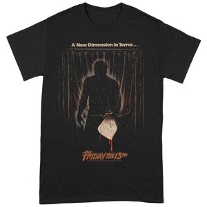 Friday The 13th Unisex T-shirt med plakat for voksne