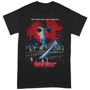 Friday The 13th Unisex T-shirt til voksne Jason tager Manhattan