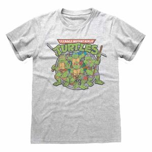 Teenage Mutant Ninja Turtles Unisex Retro T-shirt til voksne