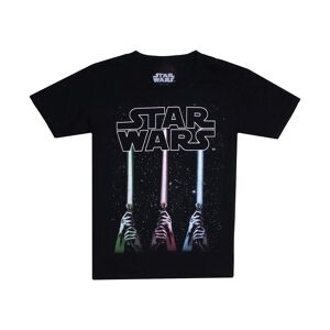 Star Wars T-shirt med lyssværd til drenge