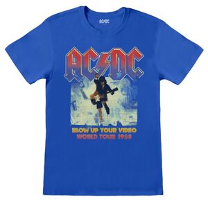 AC/DC Unisex T-shirt til voksne, der blæser din video op