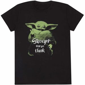 Star Wars: The Mandalorian Unisex voksen Stærkere end du tror T-shirt