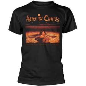 Alice In Chains Unisex T-shirt til voksne med liste over snavsbaner