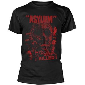 Asylum Unisex T-shirt med plakat for voksne