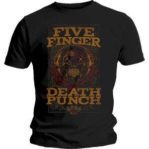 Five Finger Death Punch Unisex T-shirt til voksne, der er eftersøgt