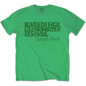 Creedence Clearwater Revival Unisex T-shirt til voksne med Green River