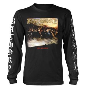 Bathory Unisex T-shirt med lange ærmer til voksne Blood Fire Death 2