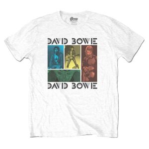 David Bowie Unisex T-shirt med Mick Rock Collage til voksne