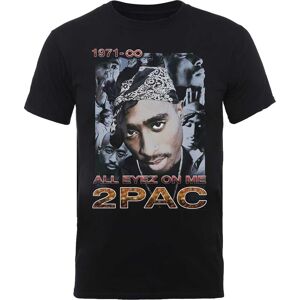 Tupac Shakur Unisex voksen All Eyez 1971 T-shirt i bomuld