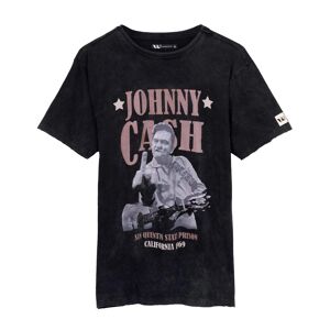 Johnny Cash Unisex T-shirt til voksne med statsfængsel