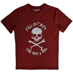 Fall Out Boy Unisex T-shirt til voksne, der redder rock and roll