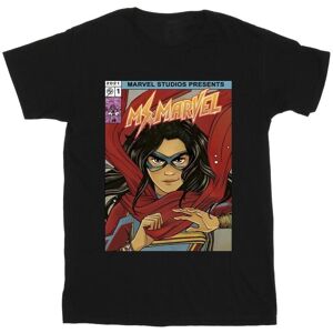 Marvel Mens Ms Marvel Comic Poster T-Shirt