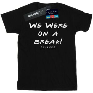 Friends Mens We Were On A Break Text T-Shirt