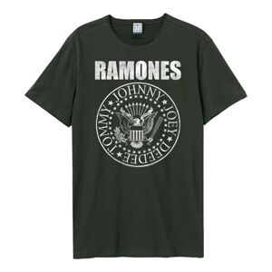 Amplified Unisex voksen klassisk sæl Ramones T-shirt