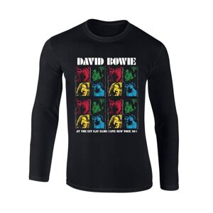 David Bowie New York Kit Kat Club langærmet t-shirt