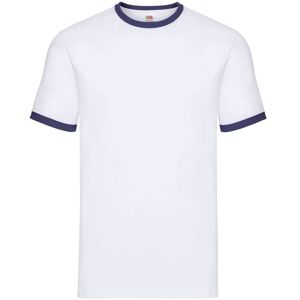 Fruit of the Loom Mens Contrast Ringer T-Shirt