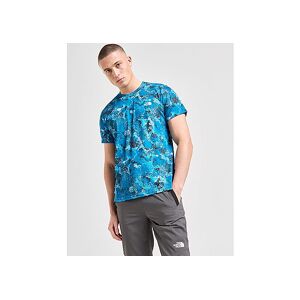 The North Face Reaxion All Over Print T-Shirt, Blue