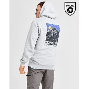 Napapijri Matage Overhead Back Print Hoodie, Grey