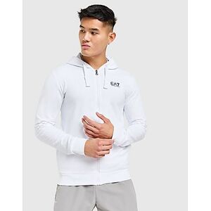 Emporio Armani EA7 Core Full Zip Hoodie, White