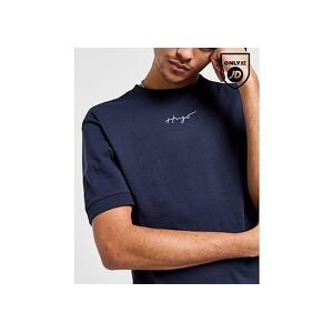 HUGO Script T-Shirt, Navy