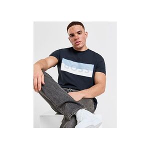 BOSS Split Logo T-Shirt, Navy